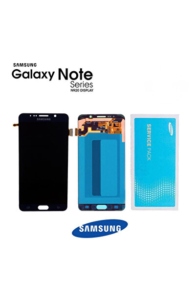 Samsung Galaxy Note 5 N920 Uyumlu Lcd Ekran Dokunmatik Siyah Hk Servis