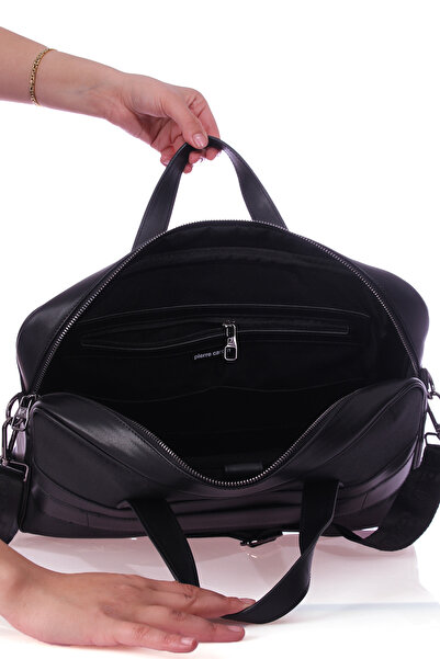 Pierre Cardin 01PC001197 Unisex Χαρτοφύλακας Φορητός υπολογιστής ΜΑΥΡΟ