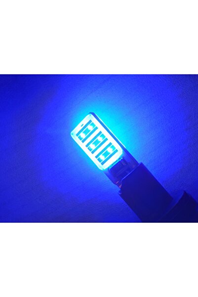 DNZSM T10 DİPSİZ LED AMPUL (ANGEL) MAVİ 12V (2ADET FİYATI) T10 PARK, SİNYAL, ...