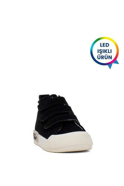 Ayakkabı Fuarı Elit AsOTM34 Baby Boy Flat Boots Μαύρο