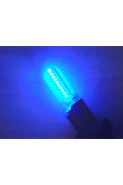 DNZSM T10 DİPSİZ LED AMPUL (CANBUS SİLİKONLU) MAVİ 12V (2ADET FİYATI) T10 PAR...