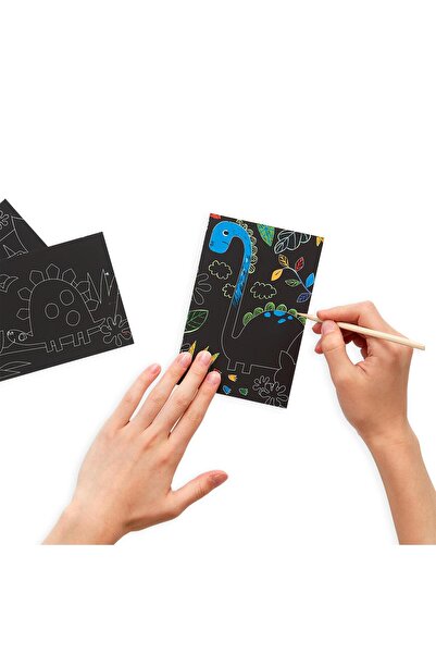 Ooly Mini Scratch & Scribble - Dino Days