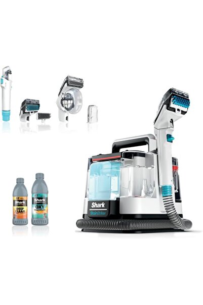 Shark Taşınabilir Halı ve Döşeme Temizleyici, Leke ve Koku Giderici, 3 Aparat,