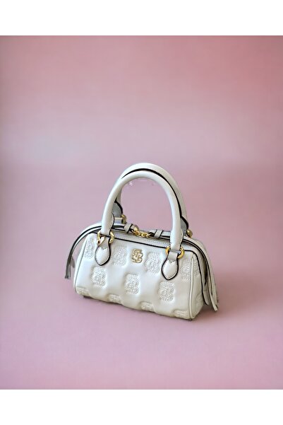 Bloomsbury İstanbul CHELSEA KIRIK BEYAZ EL ÇANTASI