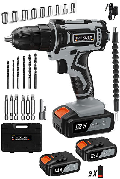 Genel Markalar Germany Technologie 128 VF 14 Ah Çelik Şanzuman 24 Parça Set H...