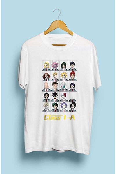 FULL TOLERANCE Μπλουζάκι My Hero Academia Class 1-a All Students Printed Special Design T-shirt