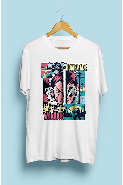 FULL TOLERANCE Tricou imprimat cu design de personaje anime manga