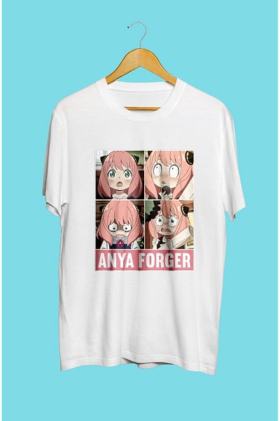 FULL TOLERANCE Spy X Family Anya Forger (ρουχαλάκια) Μπλουζάκι με τυπωμένο χαρακτήρα anime με προσαρμοσμένο σχέδιο