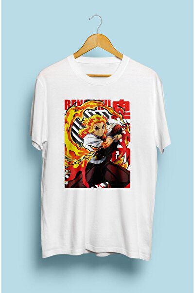FULL TOLERANCE Demon Slayer Rengoku (flame Hashira) Μπλουζάκι Anime ειδικής σ...