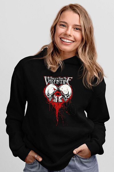 FULL TOLERANCE Hanorac negru unisex Bullet For My Valentine