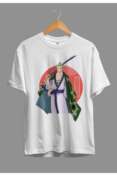 FULL TOLERANCE Μπλουζάκι ειδικού σχεδιασμού Oversize One Piece Roronoa Zoro A...