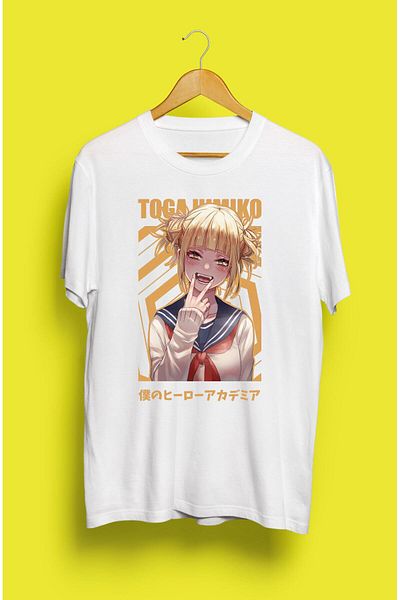 FULL TOLERANCE My Hero Academia Himiko Toga (χρυσό) Μπλουζάκι Anime Προσαρμοσμένου Σχεδιασμού