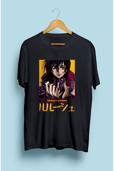 FULL TOLERANCE Κωδικός Geass Lelouch Anime Character T-shirt