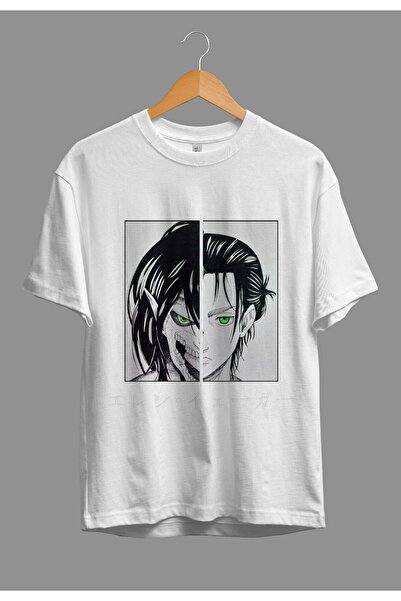 FULL TOLERANCE Tricou oversize Attack On Titan Eren Yeager Titan Transformati...