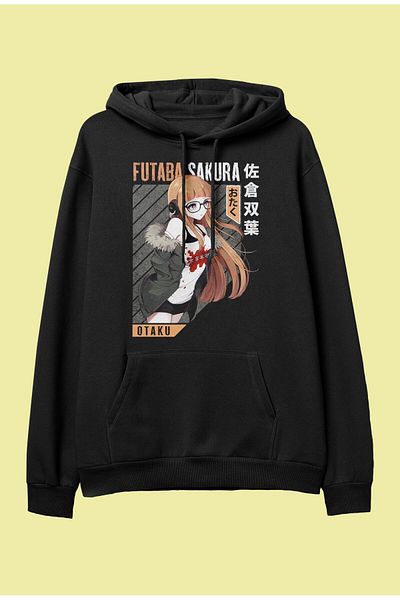 FULL TOLERANCE Hanorac cu glugă Megami Tensei Futaba Akura cu design special Anime