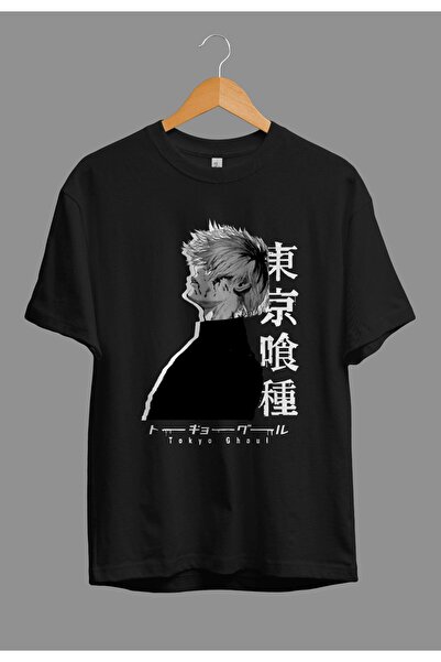 FULL TOLERANCE Μπλουζάκι με τυπωμένο σχέδιο χαρακτήρων Anime Tokyo Ghoul Kaneki