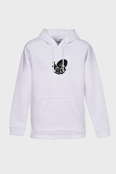 FULL TOLERANCE Turbo Minimal Patterned - Φούτερ με κουκούλα με τρία νήματα Oversize Hoodie