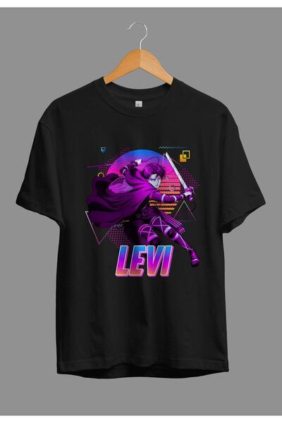 FULL TOLERANCE Tricou Oversize Attack On Titan Levi Ackerman Anime Character ...