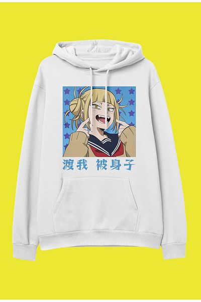 FULL TOLERANCE Hanorac cu glugă oversize My Hero Academia Himiko Toga V2 Design special Anime