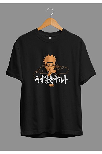 FULL TOLERANCE Μπλουζάκι με τυπωμένο χαρακτήρα Naruto Anime Oversize