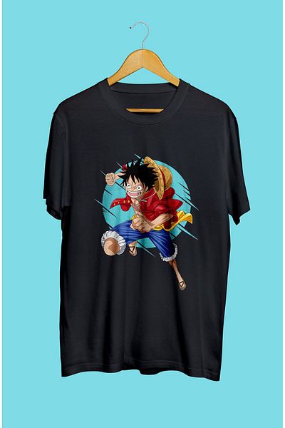 FULL TOLERANCE Μπλουζάκι με τυπωμένο ειδικό σχέδιο One Piece Monkey D. Luffy Character Anime