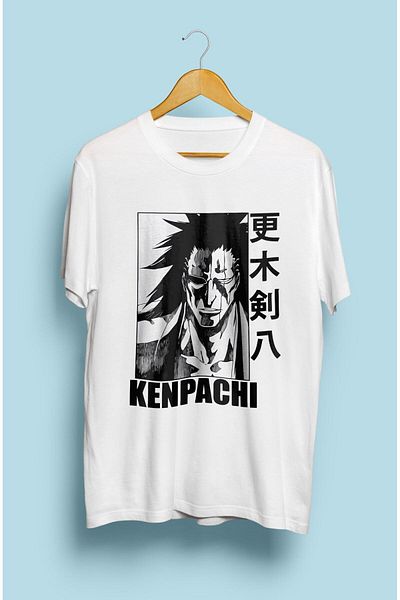 FULL TOLERANCE Μπλουζάκι Anime Ειδικού Σχεδιασμού Bleach Zaraki Kenpachi