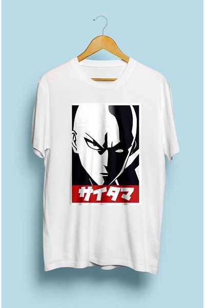 FULL TOLERANCE Μπλουζάκι One Punch Man Saitama Anime με τυπωμένο χαρακτήρα ειδικής σχεδίασης