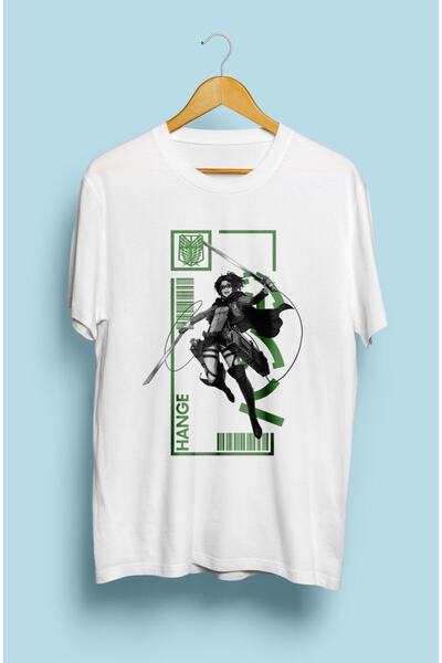 FULL TOLERANCE Attack On Titan Hange Zoe Anime με τυπωμένο σχέδιο μπλουζάκι