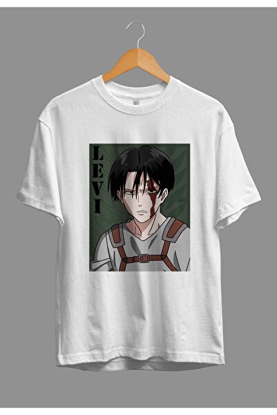 FULL TOLERANCE Tricou oversize Attack On Titan Levi Ackerman Anime Character ...