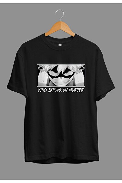 FULL TOLERANCE Μπλουζάκι με τυπωμένο προσαρμοσμένο σχέδιο Oversize My Hero Ac...