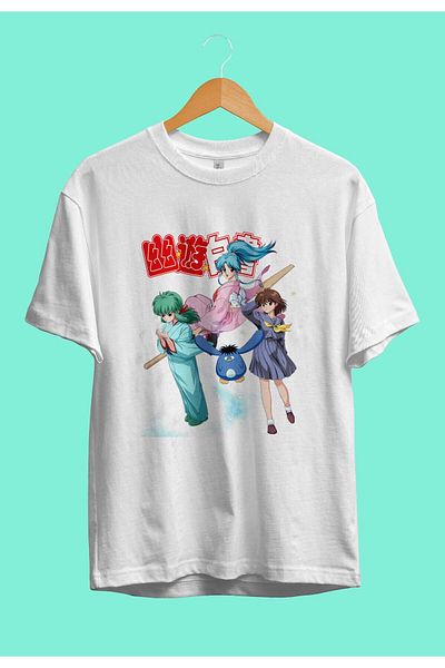 FULL TOLERANCE Tricou supradimensionat Yu Yu Hakusho Keiko, Botan și Yukina cu design special anime