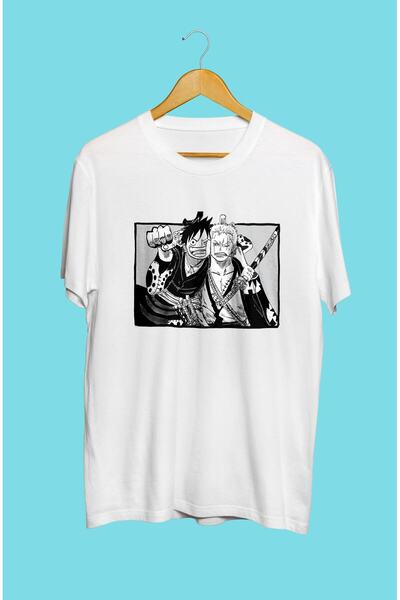 FULL TOLERANCE Μπλουζάκι ειδικού σχεδιασμού One Piece Luffy And Zoro Anime Ch...