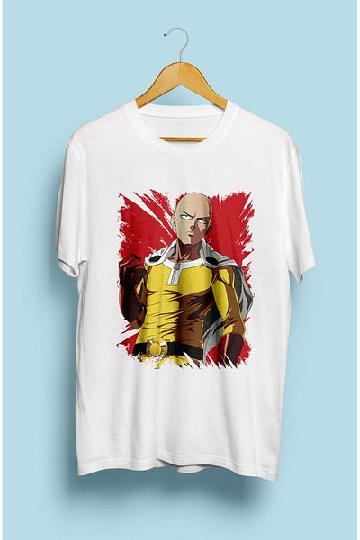 FULL TOLERANCE Μπλουζάκι One Punch Man Saitama Anime με τυπωμένο χαρακτήρα ειδικής σχεδίασης
