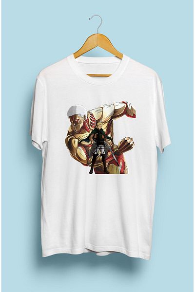 FULL TOLERANCE Attack On Titan Reiner Braun (Giant blindat) Tricou cu design imprimat cu personaje anime