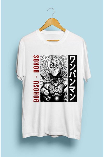 FULL TOLERANCE Μπλουζάκι με τυπωμένο χαρακτήρα Anime One Punch Man Boros