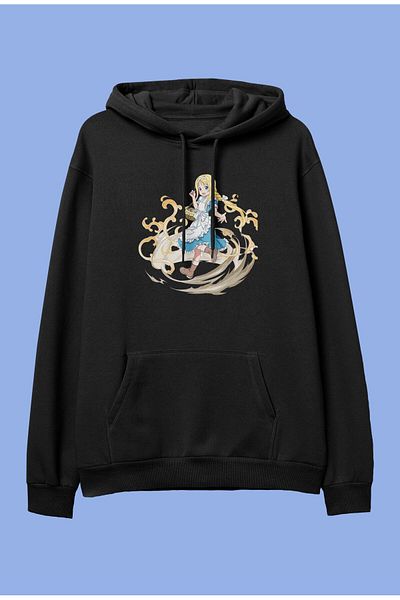 FULL TOLERANCE Oversize Sword Art Online Alice Zuberg Hanorac cu glugă imprimat cu personaje de anime