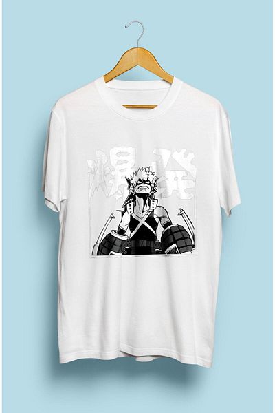 FULL TOLERANCE Tricou cu design special imprimat cu personaje anime My Hero Academia Katsuki Bakugo