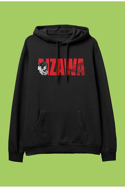FULL TOLERANCE Oversize My Hero Academia Shota Aizawa Anime Character Printed Hooded Sweatshirt Hoodie