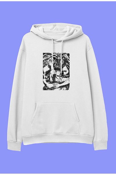 FULL TOLERANCE Hanorac cu glugă cu glugă, Jujutsu Kaisen Toji Fushiguro, cu design imprimat cu personaje de anime
