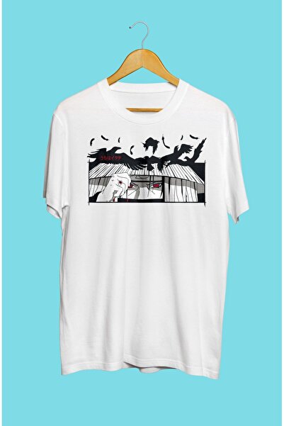 FULL TOLERANCE Tricou cu design special imprimat cu personaje anime Itachi Uc...