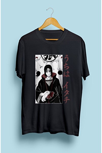 FULL TOLERANCE Tricou imprimat cu design de caractere anime Uchiha Itachi Naruto