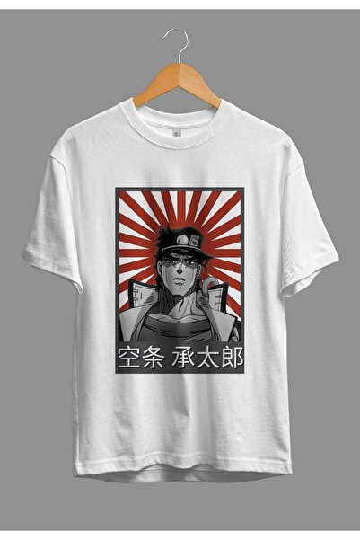 FULL TOLERANCE Μπλουζάκι με τυπωμένο σχέδιο χαρακτήρων Anime Oversize Jojo's ...