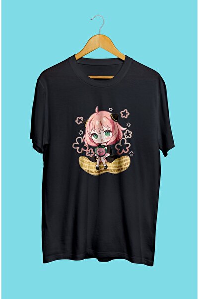 FULL TOLERANCE Spy X Family Anya Forger (φιστίκι) Μπλουζάκι με τυπωμένο χαρακ...