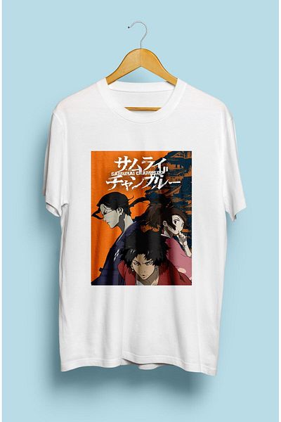 FULL TOLERANCE Tricou Anime Samurai Champloo Mugen Jin și Fuu cu design special