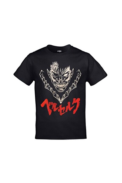 FULL TOLERANCE Berserk Manga Anime Printed Unisex Μαύρο Tshirt