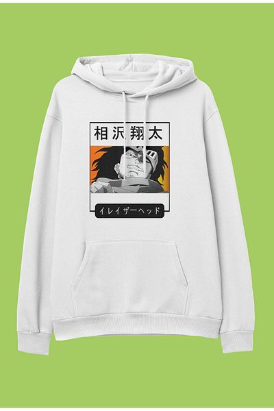 FULL TOLERANCE Oversize My Hero Academia Shota Aizawa Anime Χαρακτήρας με στάμπα με κουκούλα φούτερ με κουκούλα