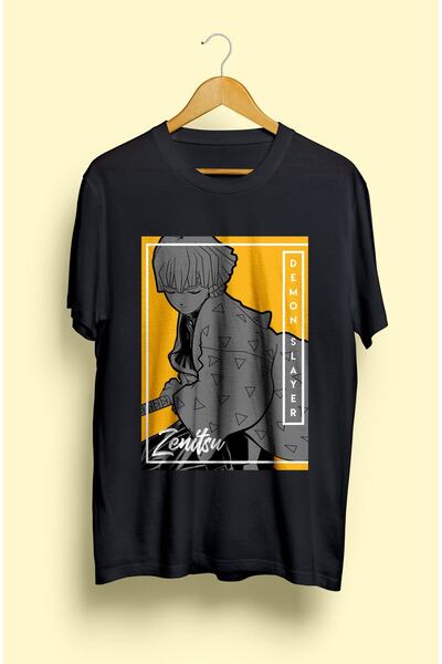FULL TOLERANCE Demon Slayer Zenitsu Anime Character Design Tricou imprimat