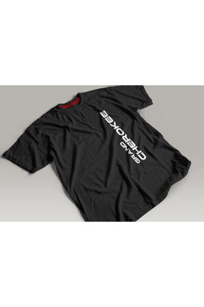 FULL TOLERANCE Ανδρικό μπλουζάκι Jeep Grand Cherokee με κάθετη εκτύπωση