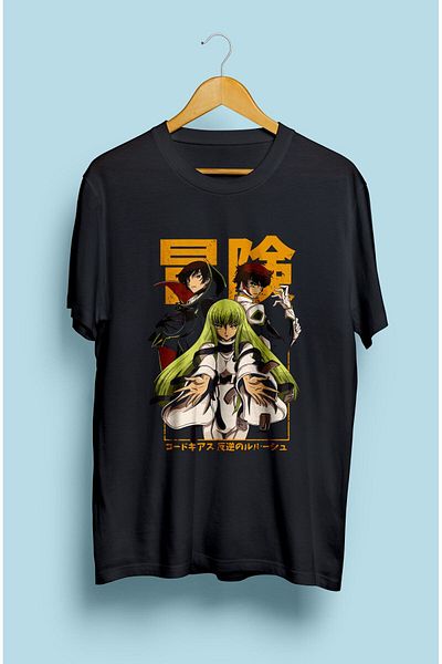 FULL TOLERANCE Μπλουζάκι με τυπωμένο χαρακτήρα Code Geass Anime