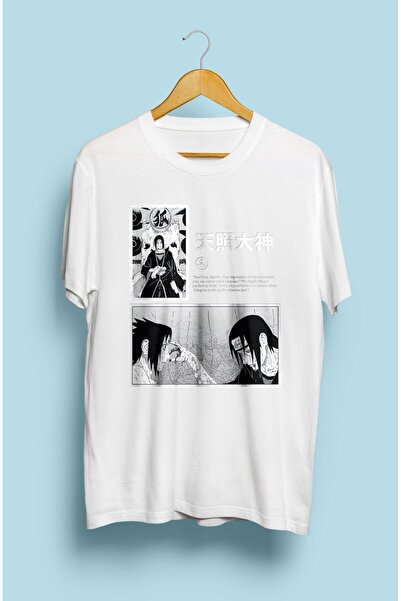 FULL TOLERANCE Tricou imprimat cu design de caractere anime Uchiha Itachi Naruto